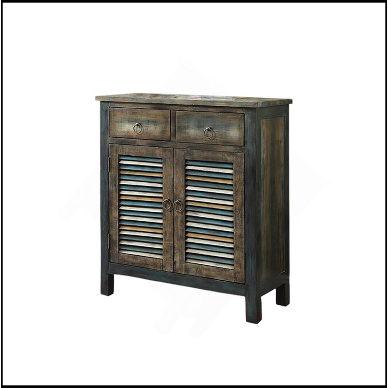 Armoire console en chêne Glancio Anqtique