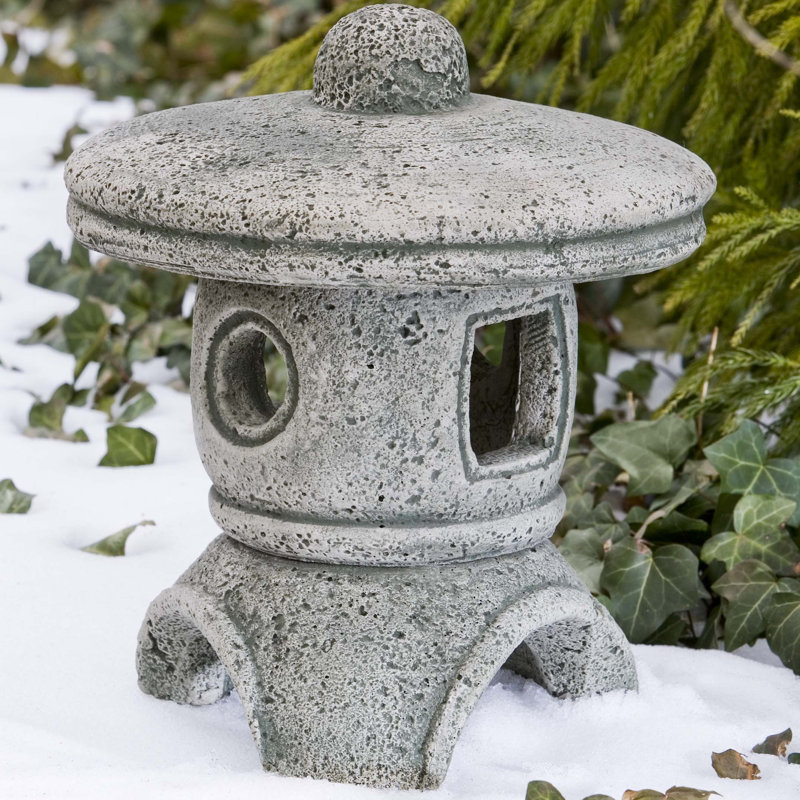 Rustic Pagoda Statue, Graystone