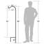 Ensemble de 12 crochets de berger solides de 37 po Midbury-1113796719-1193648110