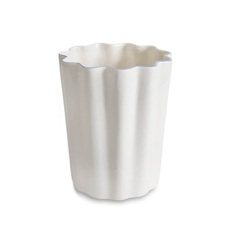 Le Marais Blue Waste Basket, Blue
