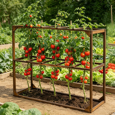 115 cm H x 118.7 cm W Lattice Panel Trellis