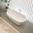 67" Acrylic Freestanding Slipper Bathtub