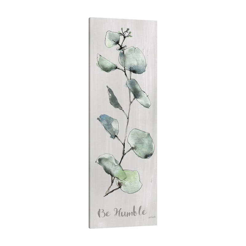 "Modern Farmhouse XV Humble", toile tendue par Anne Tavoletti, H 48 po x l 16 po x P 1,5 po