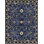 Shima Oriental Area Rug in Navy/Tan/Bronze/Green