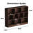 Presly 3  Tier Cube Bookcase Modern Bookshelf with 10 Cubes-646782013-627202050