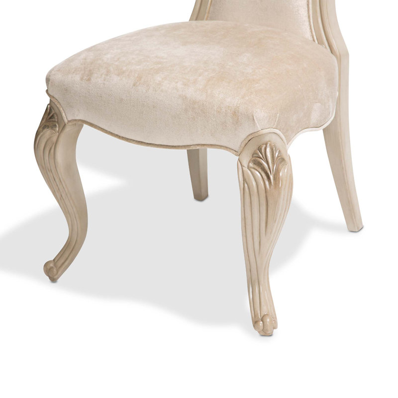 Platine De Royale Champagne Upholstered Dining Chair, Champagne