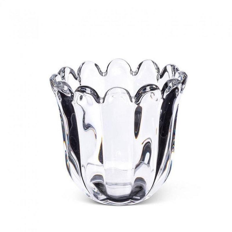 Photophore en verre 3 po H