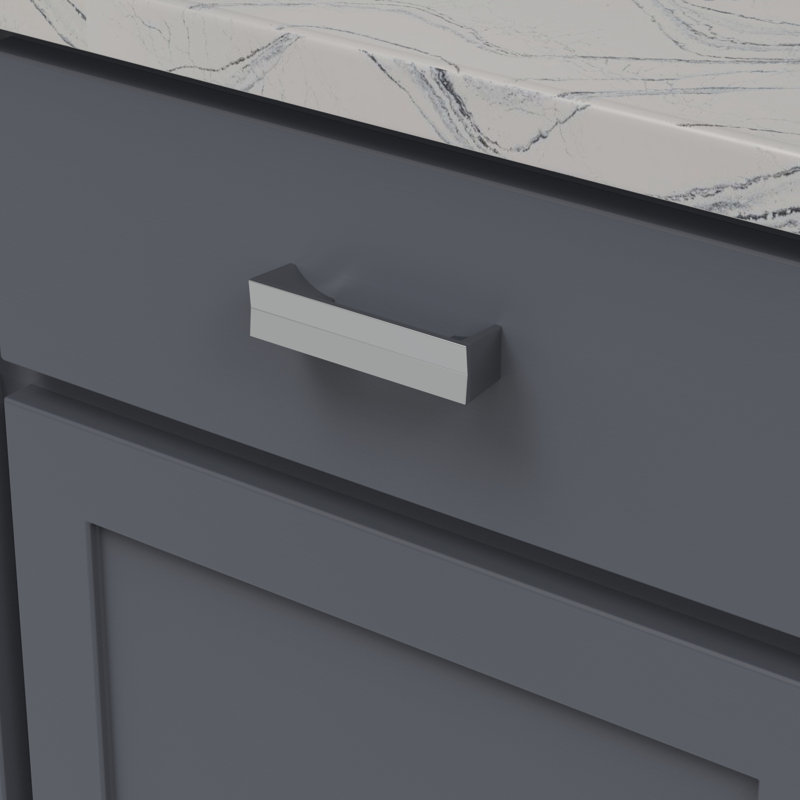 Avenue Collection Pull, 3 3/4", Chrome