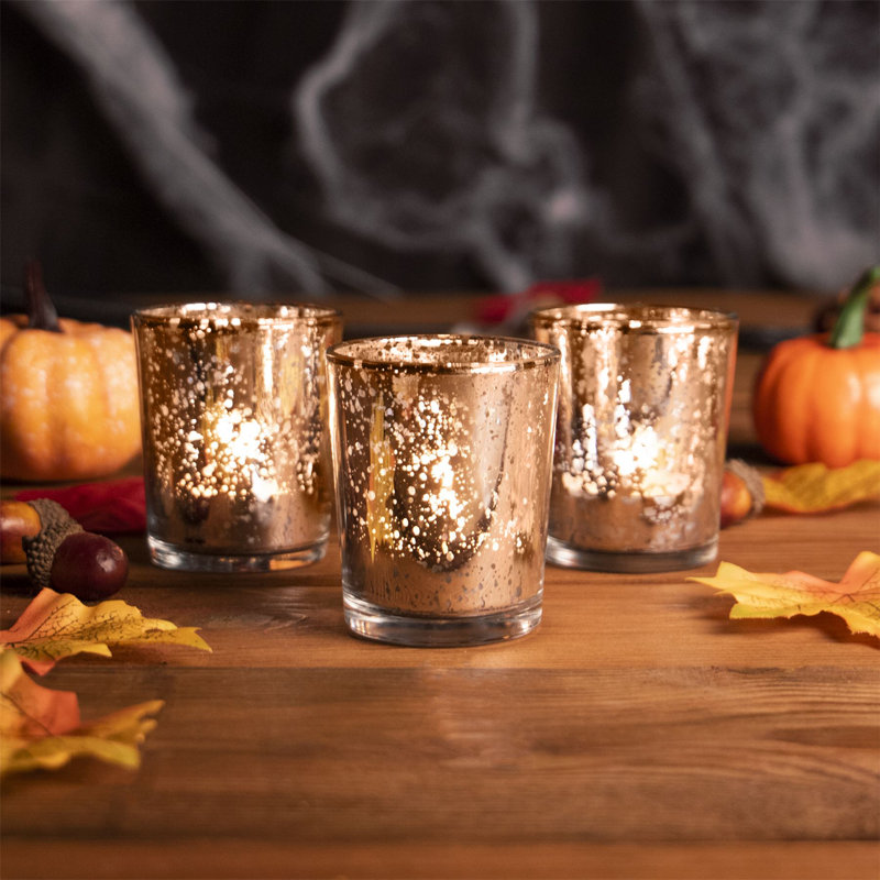 Unscented Tealight Candle, Gold