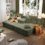Ensemble de chaise longue surdimensionnée 2 pièces-1348638565