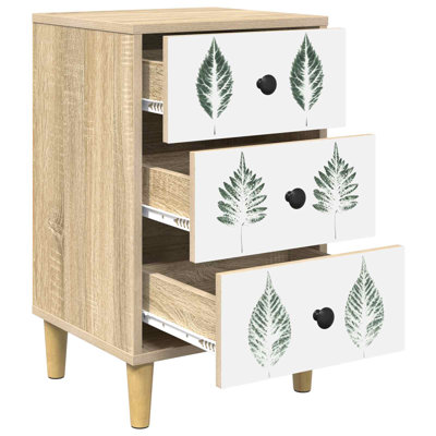 36 cm W Bedside Table