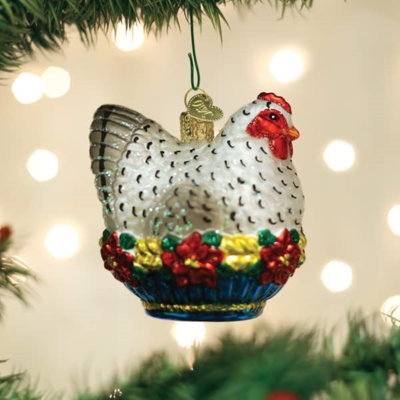 3.25'' Glass Animals Hanging Figurine Ornament