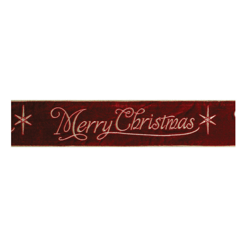 Ruban filaire Merry Christmas Script