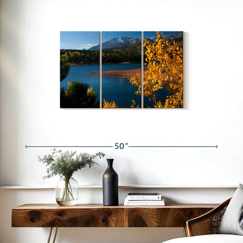 Réservoir de cristal Alvord - automne, H 20 po x l 33 po
