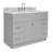 Abell 49'' Single Bathroom Vanity with Carrara Marble Top-60199481