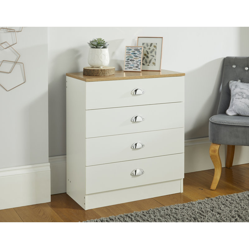 Oviedo 4 Drawer Chest W:60cm x H:70cm
