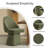 Swivel Fabric Upholstered Dining Chair-2074759439-2074759432