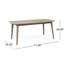 Table d'extérieur en bois, grise, avec fonction extensible - Choix pratique de la table grise pour créer une ambiance relaxante