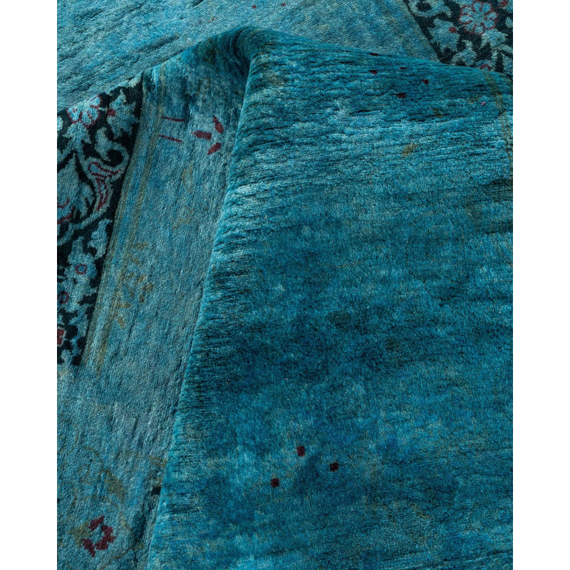 Fine Vibrance One-of-a-Kind 9' 2" X 11' 8" Hand Knotted Area Rug