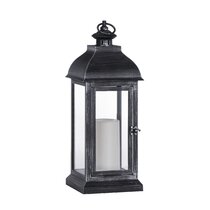  Outdoor Lantern Decorative Outdoor Patio Decor, 16 Inch Candle  Lantern, Black Metal, Outdoor Lanterns for Patio Waterproof, Battery  Included, Modern Farmhouse Front Porch Decor : Tools & Home Improvement