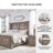 Jahare California King Panel Bed-123191891