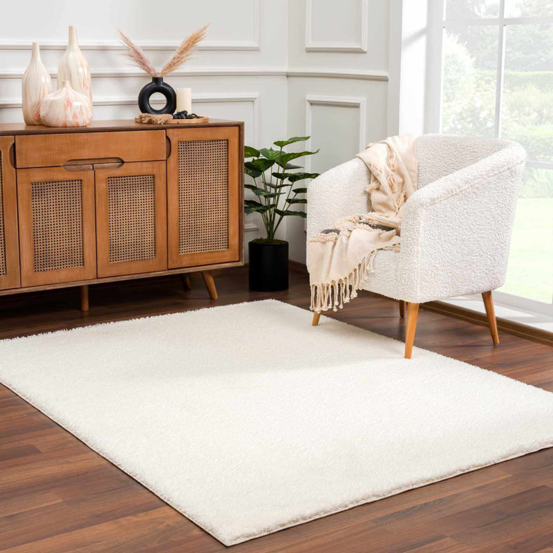 Tapis à poils longs Cleta, Rectangle 7 pi 10 po x 10 pi