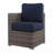 Wicker R L Sectional