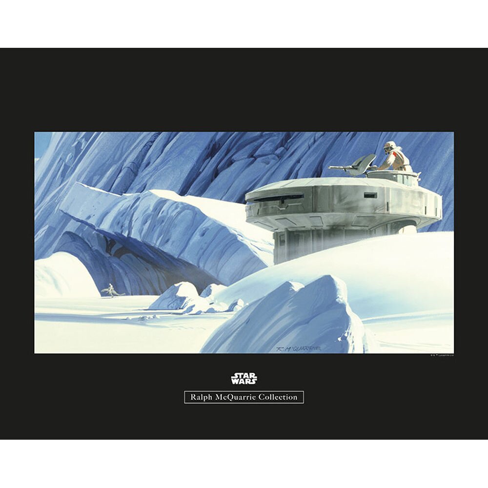 Poster Star Wars Rmq Hoth Echo Basis