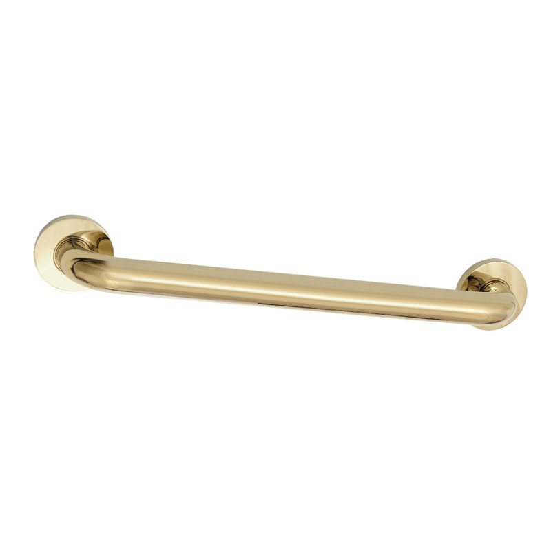 Barre d'appui de 1-1 / 4 po Kingston Brass Meridian, Laiton poli, H 2,81 po x L 18,81 po