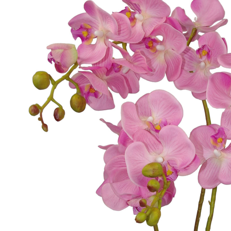 Plastic, Silk Artificial Arrangement in Pot