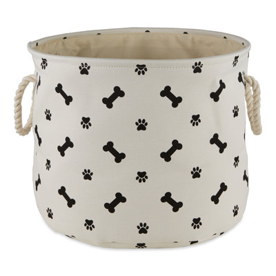 Cube / bac pour animal de compagnie Paw / Bone