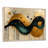 Gold Black Optical Play Spiral IV - Constructivism Wall Art Decor-44953952-44953953-44953956