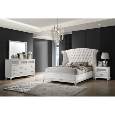 Randall White 4-Piece Queen Bedroom Set