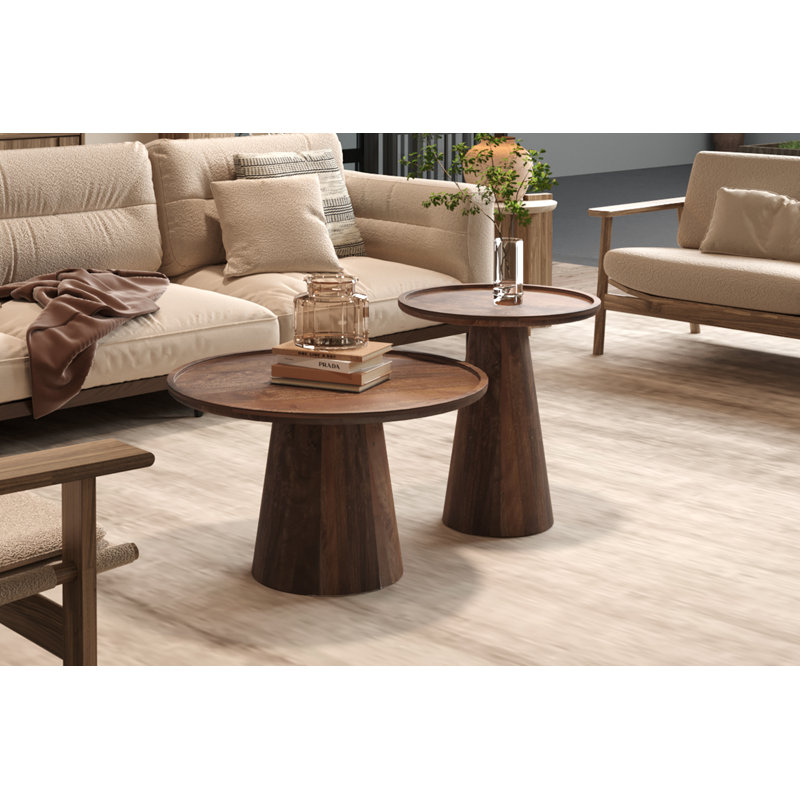 Deardorff Solid Wood Coffee Table, 47" H x 45" L x 45" W