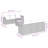 Vidaxl Garden Sofa Set Grey