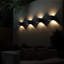 Nazira 1-Light Black Wallchiere