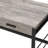 Disho  Light Weathered Oak & Black Finish Writing Desk W/USB (Not Including Office Chair)