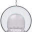 Fauteuil ballon argenté Gracie Mills