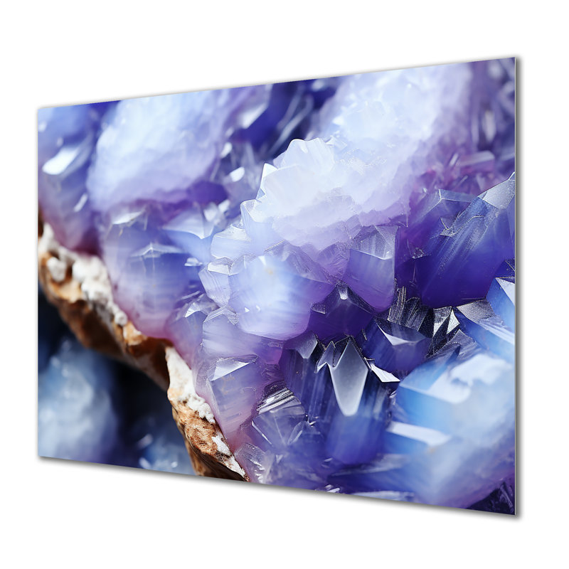 Pierre mauve volcanique Geode Volcano III, H 24 po x l 32 po x P 1 po