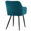 45.5cm H Upholstered Metal Armchair-773313928