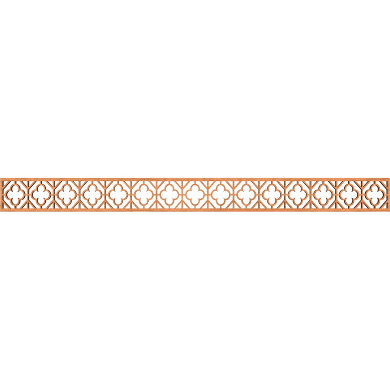 Moulure Hazelton, Cerisier, H 4 po x l 46,375 po x P 0,375 po