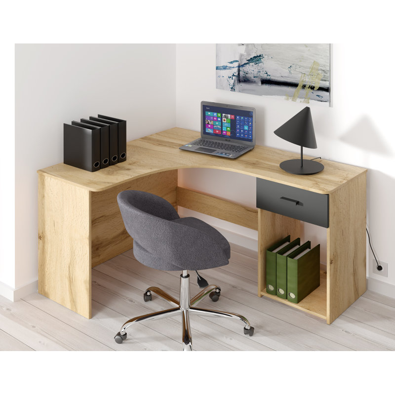Jekia Corner Writing Desk