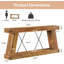 Table d'appoint à deux niveaux, table d'entrée unique, console fonctionnelle