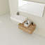 Meuble-lavabo mural avec lavabo en résine