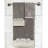 SHELL ROW 1 Bath Towel and 2 Hand Towel Set 3 Piece 100% Turkish Cotton Towel Set-1806633565
