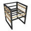 Garden Dining Set 4 Places With 1 Dining Table And 4 Chairs Beige