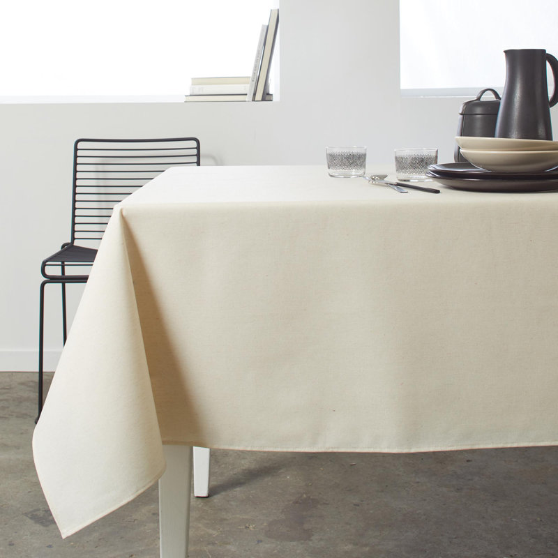 Mona Tablecloth, Natural, 150cm W x 150cm L