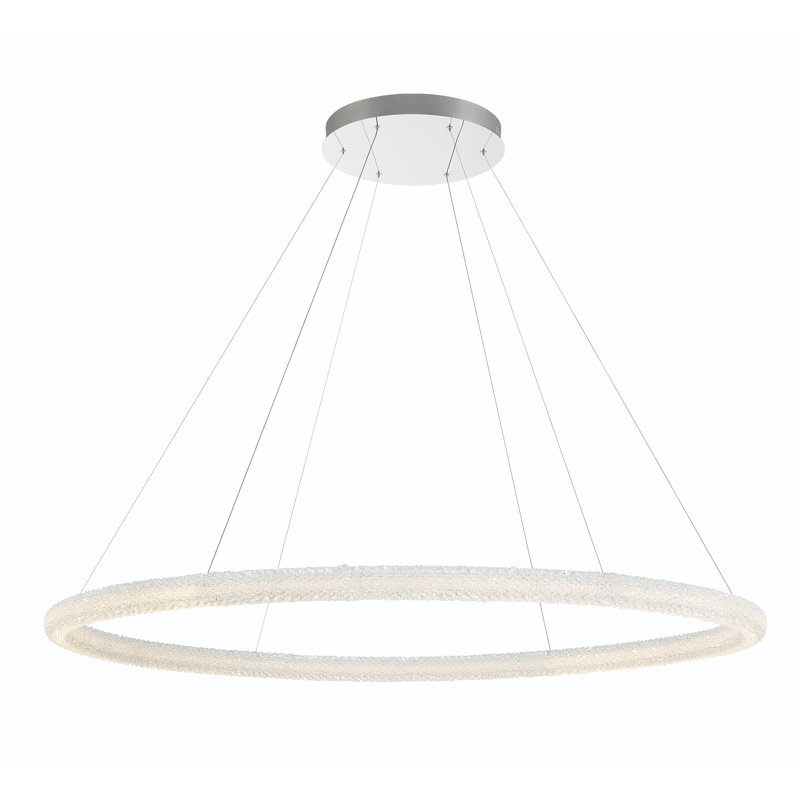 Sassi 1 light Chandelier in Chrome