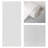 Winter 4-Panel Single Rail Panel Track Extendable 34"-57" W x 91.4"H, Panel width 15.75"