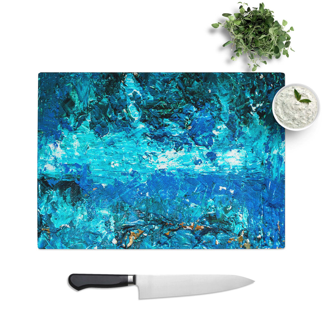 Tempered Glass Art Painting Vol.382 Chopping Board